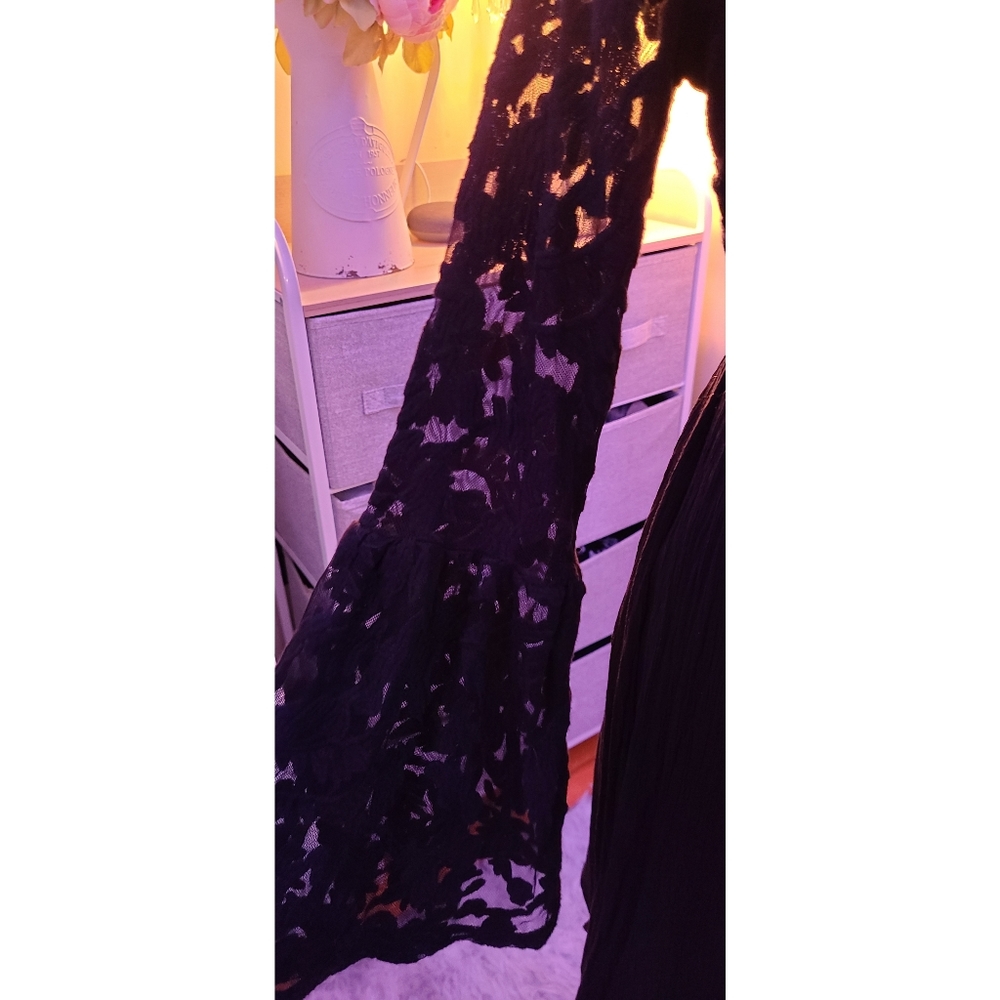 Xhilaration Black Lace Sexy Dress - Picture 2 of 6
